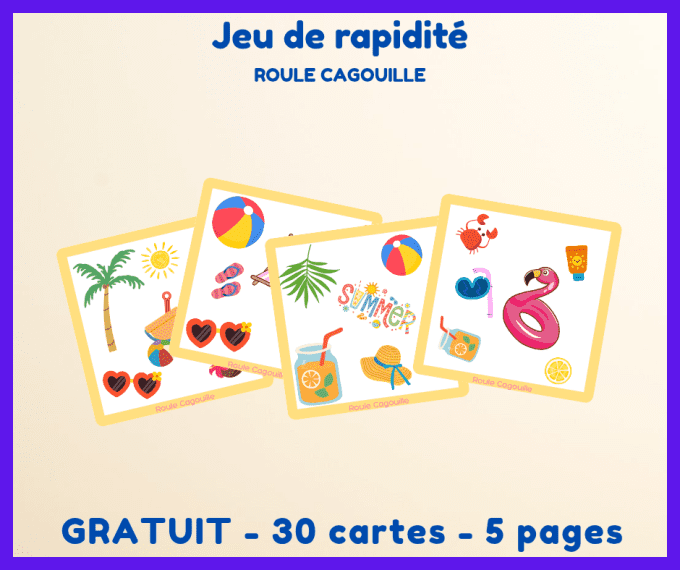 PDF gratuit - jeu de rapidité