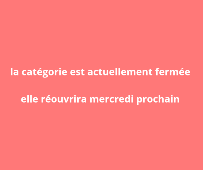 Heures d'ouverture 7h30 / 21 h