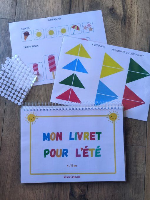 Kit livret été 4/5 ans