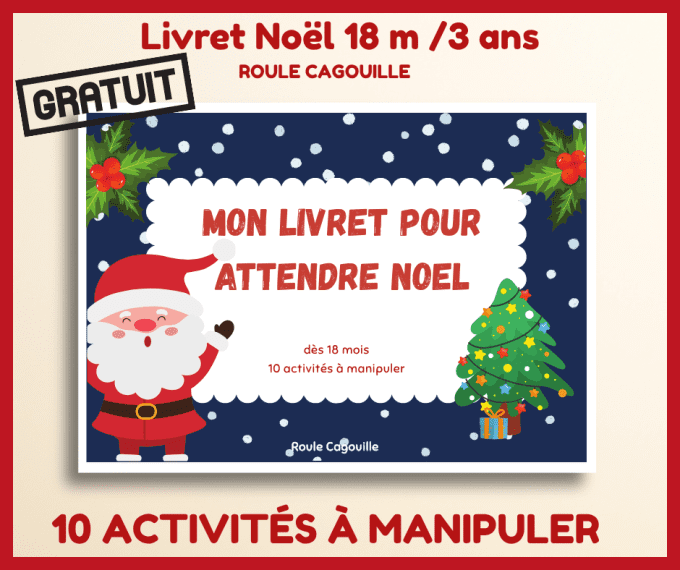 PDF - 10 activités 18 mois / 3 ans pour Noël 