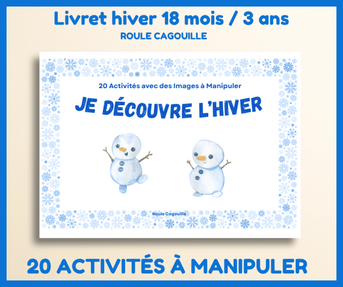 PDF livret de 20 activités pour l'hiver dès 18 mois