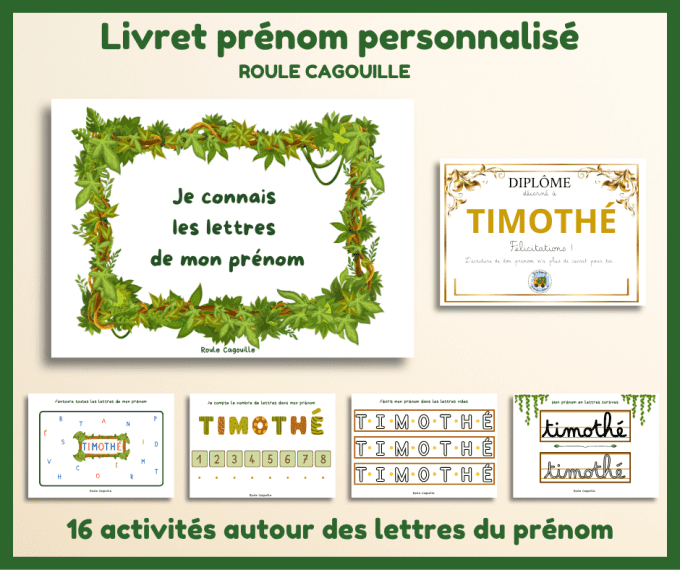 PDF Livret prénom TIMOTHÉ 