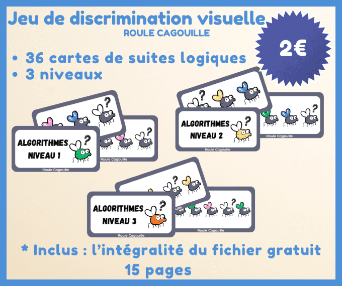 PDF - Jeu de discrimination visuelle mouche 