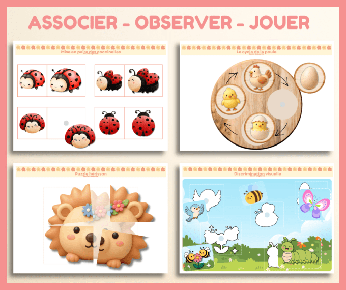 PDF - 20 activités du printemps dès 18 mois 