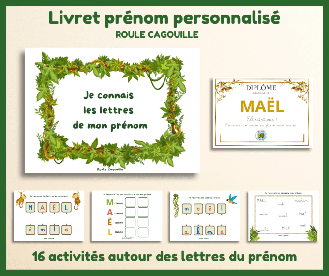 PDF livret prénom MAËL