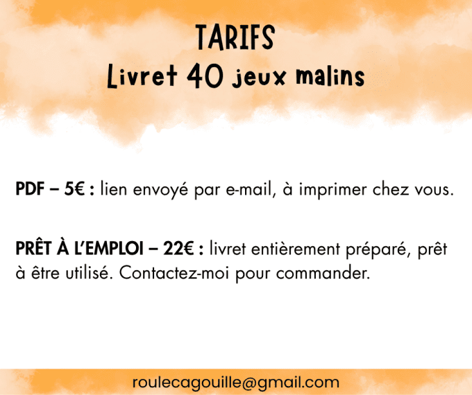 PDF - 40 activités de logique et d'observation - 4/6 ans