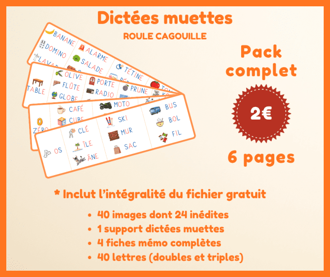 PDF - Dictées muettes 