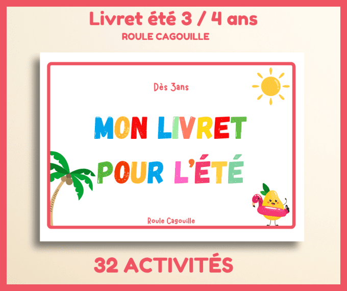 PDF - Livret/ Cahier de vacances Petite Section (PS) – 32 activités éducatives | Livret ét