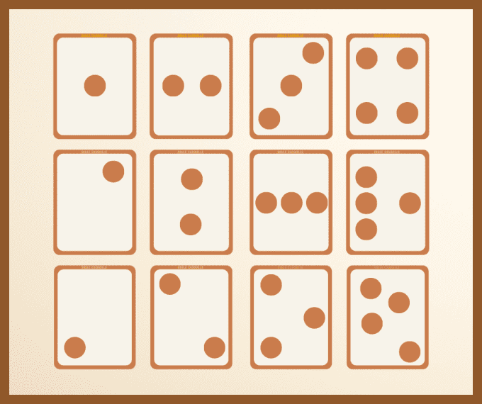 PDF - 28 cartes de subitizing thème automne