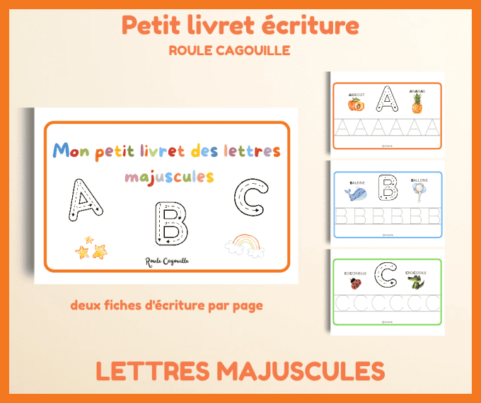 PDF écriture des lettres majuscules