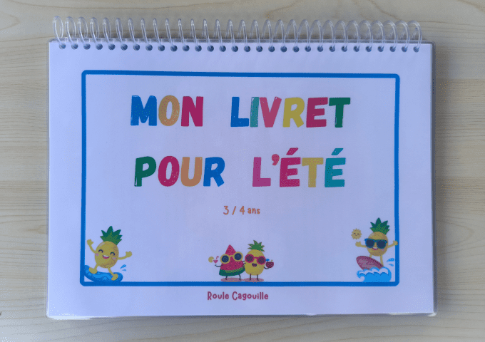 kit livret été 3/4ans
