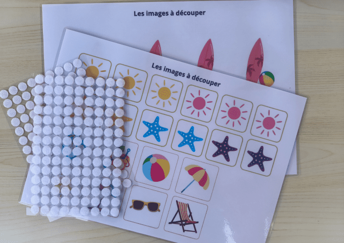 kit livret été 3/4ans