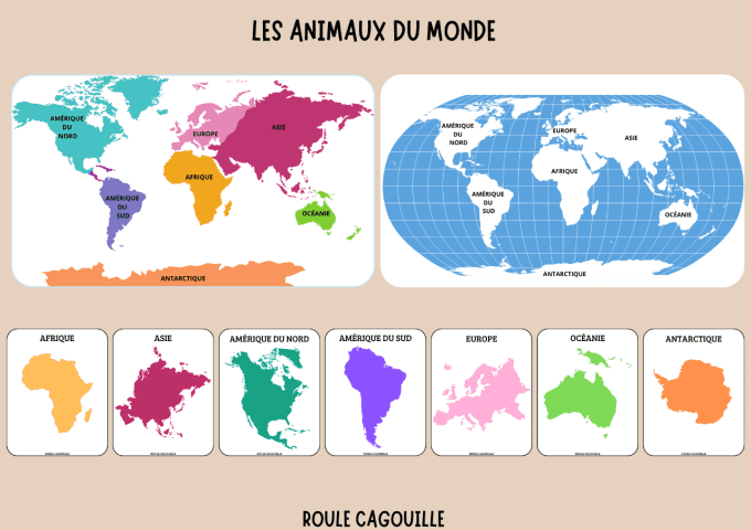 Les animaux du monde