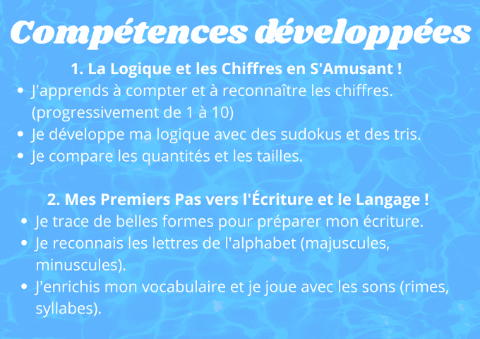 Livret été - 4 / 5 ans 