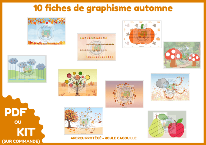 PDF Fiches de graphisme - Automne
