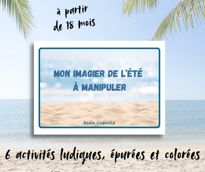 Imagier été à manipuler