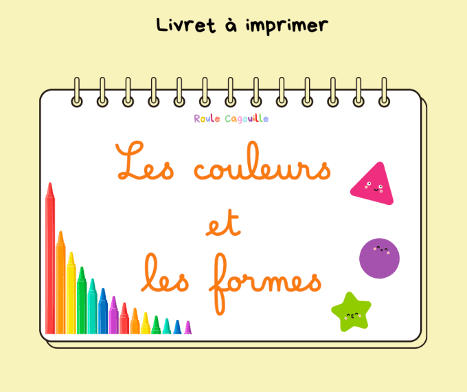 Livret couleurs et formes (livret seul)