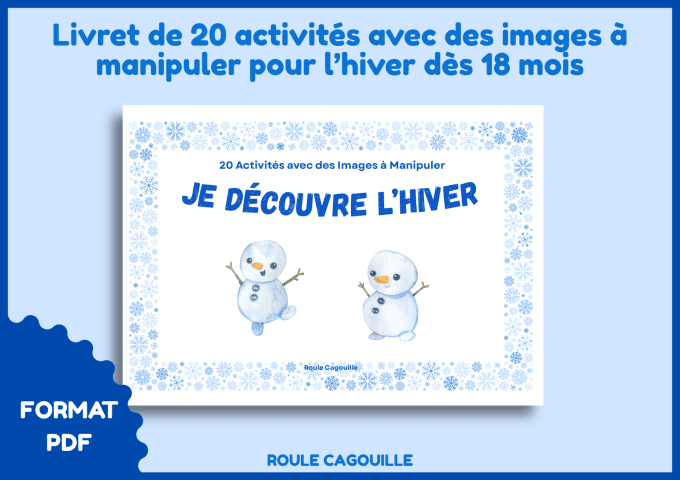 PDF livret de 20 activités pour l'hiver dès 18 mois