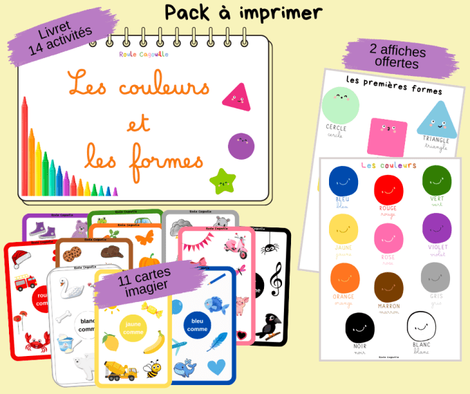Pack couleurs et formes