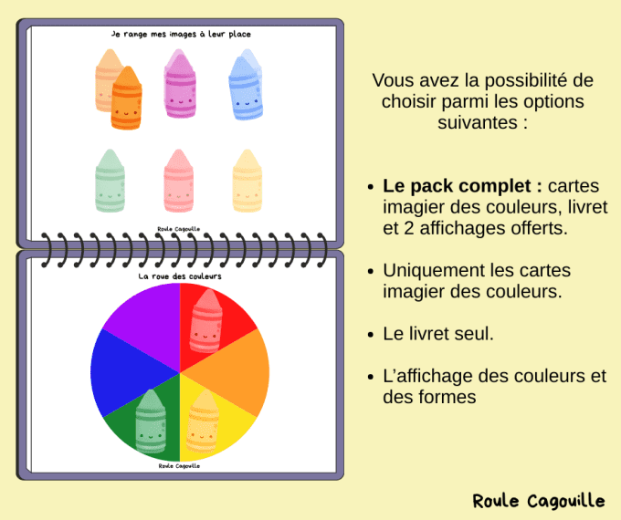Pack couleurs et formes