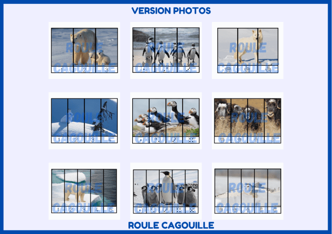 Puzzles numériques la banquise