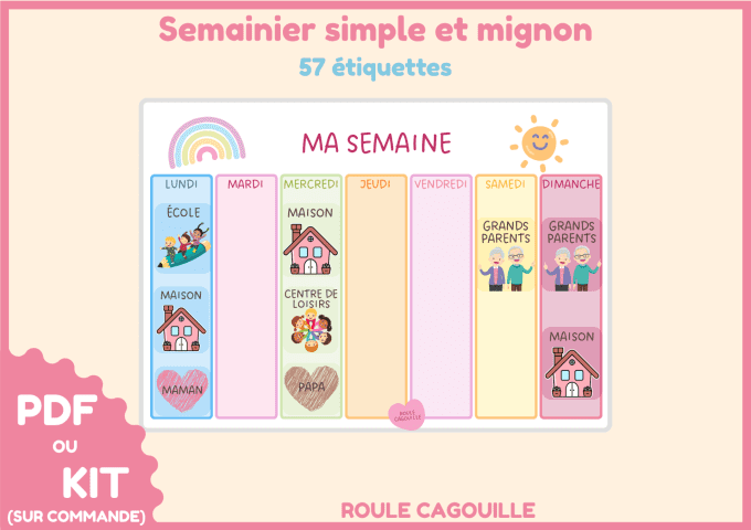 PDF semainier