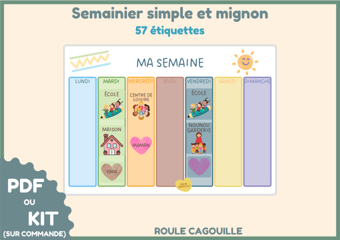PDF semainier