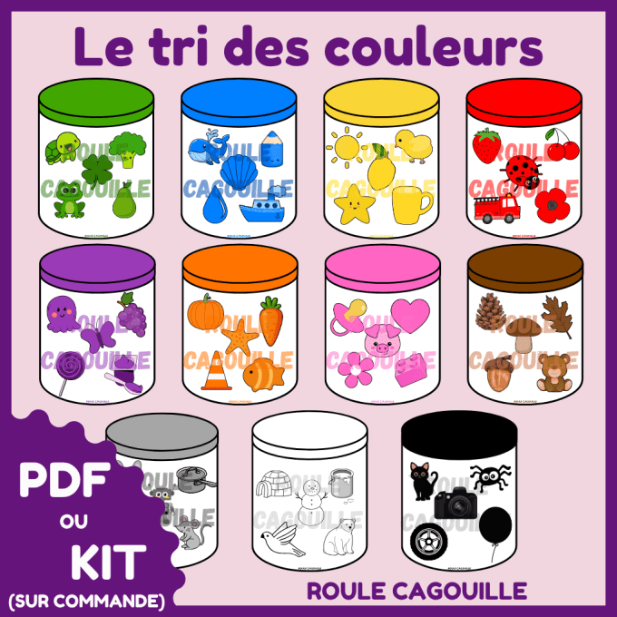 PDF Tri des couleurs 