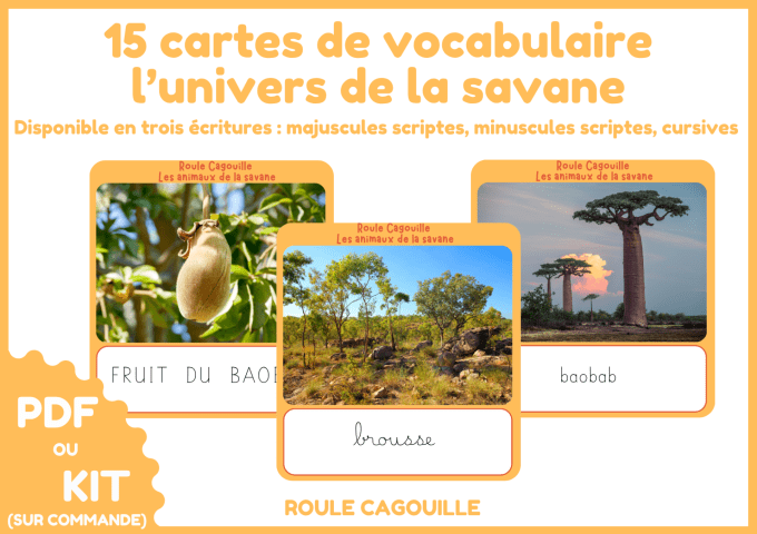 l'univers de la savane