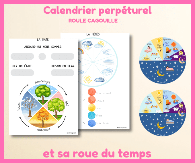 PDF - Calendrier perpétuel et repérage 24h