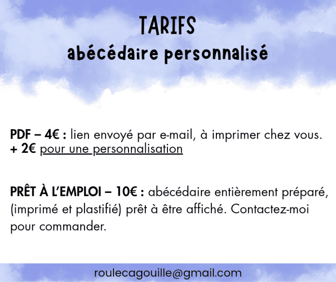 PDF - Abécédaire 
