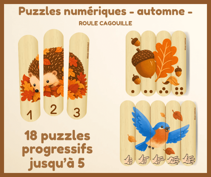 PDF - 18 puzzles numériques progressifs