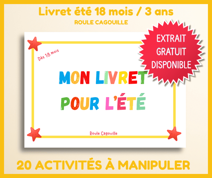 PDF - Livret été 20 activités dès 18 mois