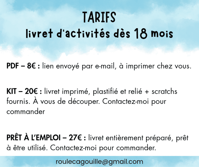 PDF – Livret d’activités dès 18 mois | 15 activités pour développer la motricité et l’aut