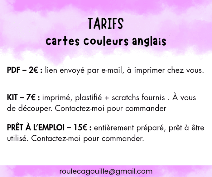 PDF - Premières phrases en anglais