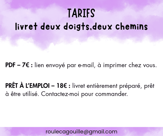 PDF attention et concentration - Deux doigts, deux chemins