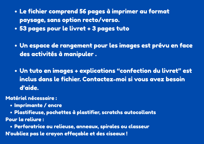 PDF Livret de 30 activités pour l'hiver dès 3 ans