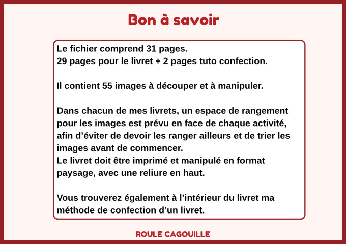 PDF livret de 10 activités à manipuler pour attendre Noël dès 18 mois