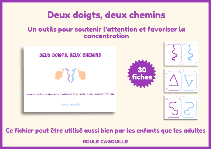 PDF attention et concentration - Deux doigts, deux chemins